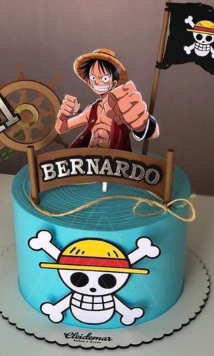 Arquivo de Corte - Topo de Bolo (one Piece) 5