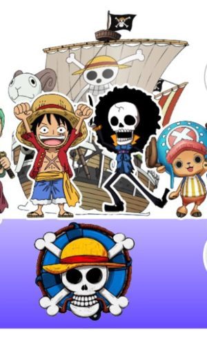 Arquivo de Corte Topo de Bolo One Piece