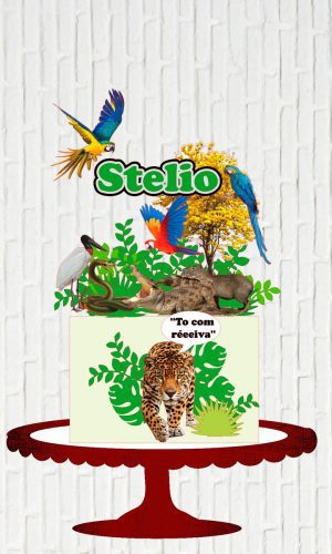 Arquivo de Corte Topo de Bolo Pantanal