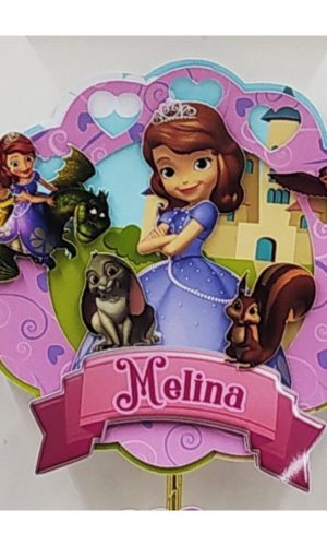 ARQUIVO DE CORTE TOPO DE BOLO PRINCESA SOFIA STUDIO PDF 1