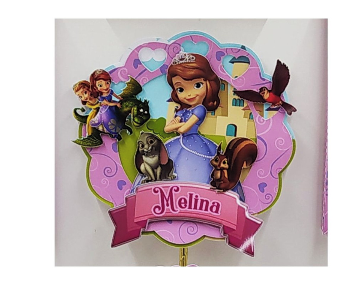 ARQUIVO DE CORTE TOPO DE BOLO PRINCESA SOFIA STUDIO PDF 1