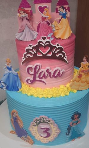 ARQUIVO DE CORTE TOPO DE BOLO PRINCESAS DISNEY