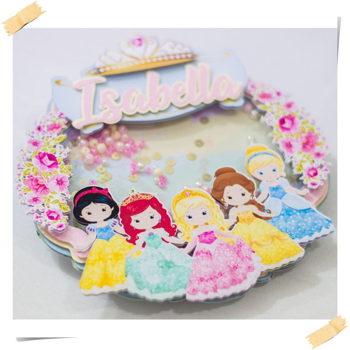 ARQUIVO DE CORTE TOPO DE BOLO PRINCESAS DISNEY