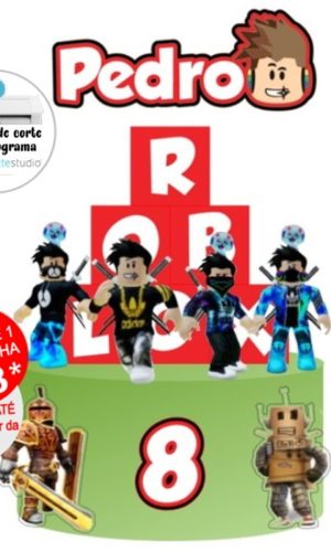 Arquivo de Corte Topo de Bolo Roblox