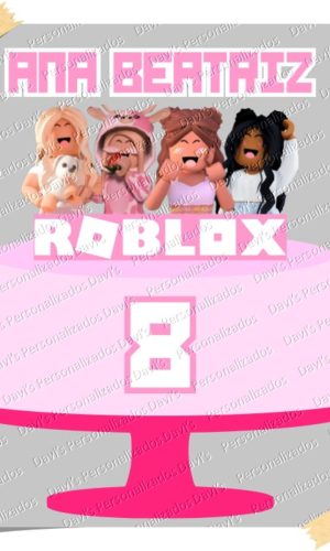 ARQUIVO DE CORTE TOPO DE BOLO ROBLOX MENINA