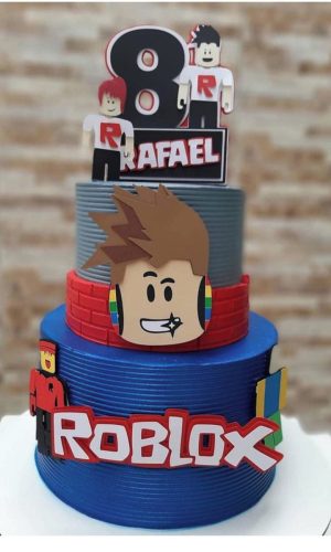 Arquivo de Corte Topo de Bolo Roblox Menino