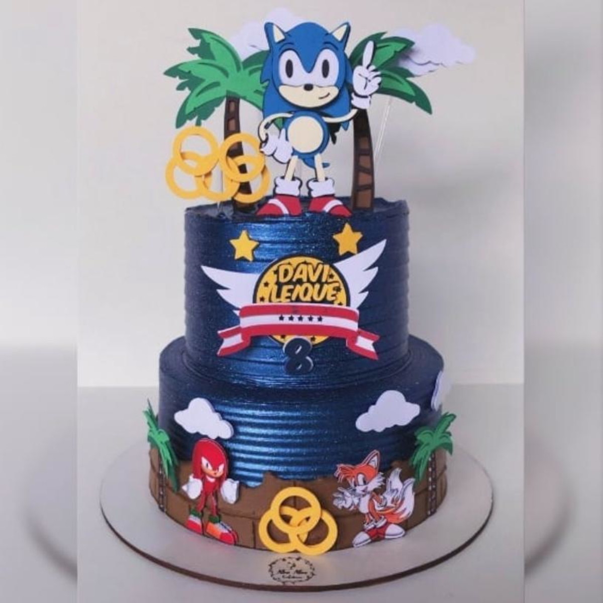 Arquivo de Corte Topo de Bolo Sonic