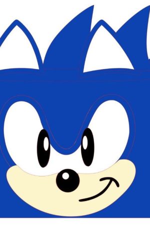 Arquivo De Corte Topo De Bolo Sonic