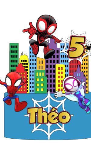 Arquivo de Corte Topo de Bolo Spidey