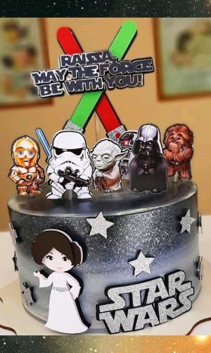 Arquivo de corte Topo de Bolo Star Wars