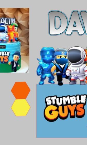 Arquivo de Corte Topo de Bolo Stumble Guys #120#
