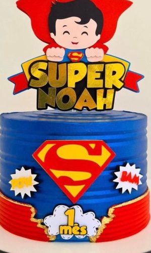 Arquivo De Corte Topo De Bolo Super Homem Superman