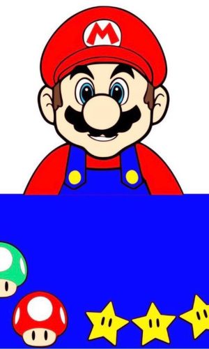 ARQUIVO DE CORTE TOPO DE BOLO SUPER MARIO