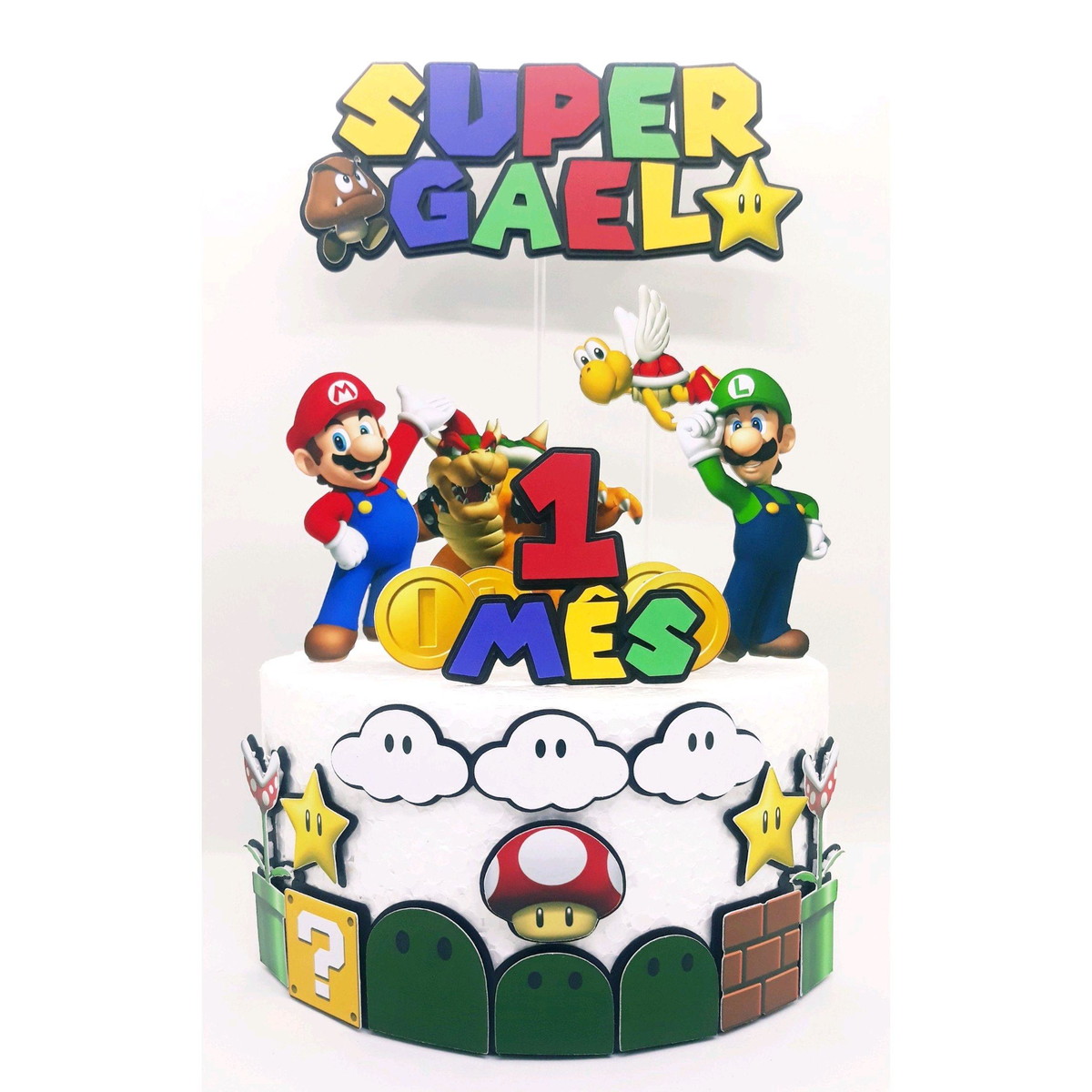Arquivo De Corte Topo De Bolo Super Mario