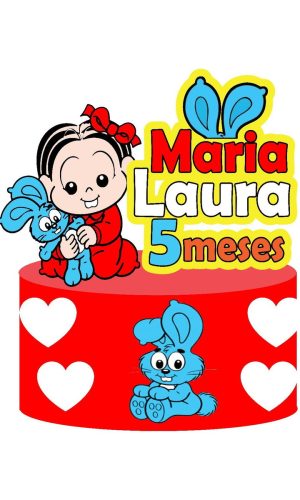 Arquivo de Corte Topo de Bolo Turma da Monica