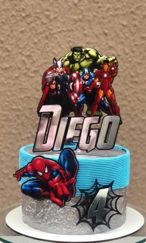 2 Arquivos - Studio - Topo de Bolo Vingadores 7