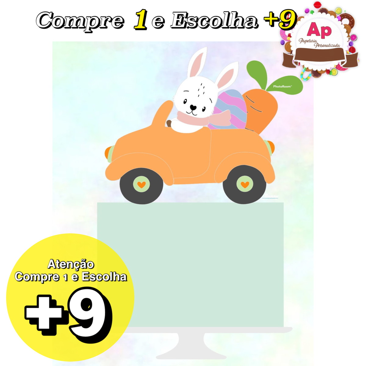 Arquivo de Corte Topo Elafazpravc Coelho de Carro - Studio