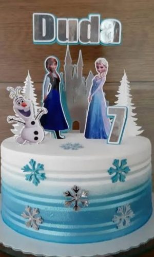Arquivo de Corte Topo Frozen Arvore 3d