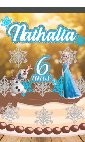 2 Arquivos - Studio - Topo de Bolo Frozen 3
