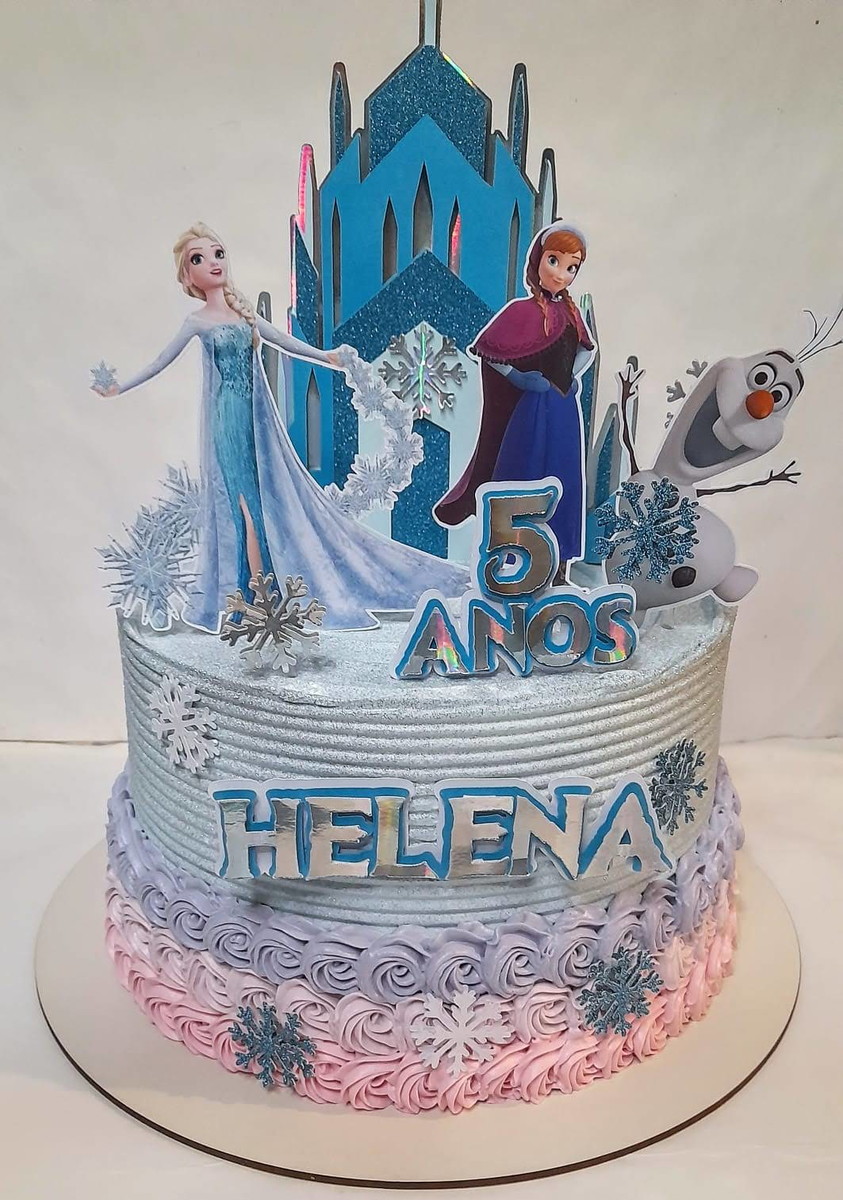 ARQUIVO DE CORTE TOPO FROZEN CASTELO