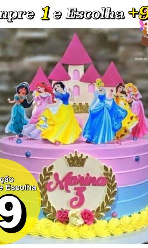 Arquivo de Corte Topo Princesas (1cfedda) - Studio