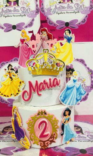 Arquivo de Corte Topo Princesas