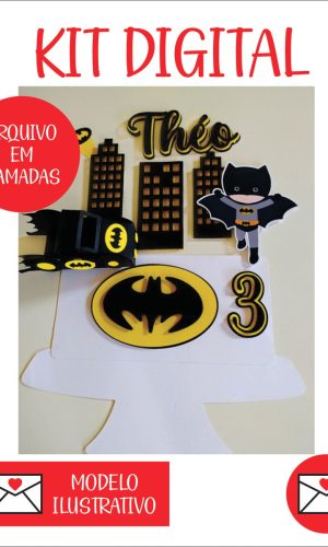 Arquivo de Topo Batman e Carro 3d