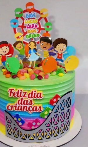 Arquivo De Topo De Bolo Dia Das Crianças
