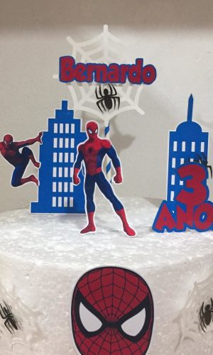 Arquivo de topo de bolo - Homem Aranha