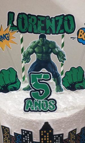 Arquivo de topo de bolo - Hulk