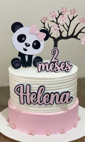 Arquivo de topo de bolo panda