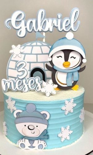 Arquivo de topo de bolo pinguim