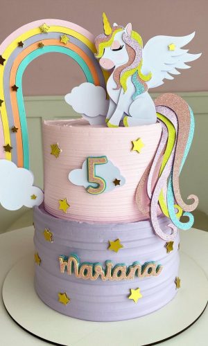 Arquivo de topo de bolo unicornio