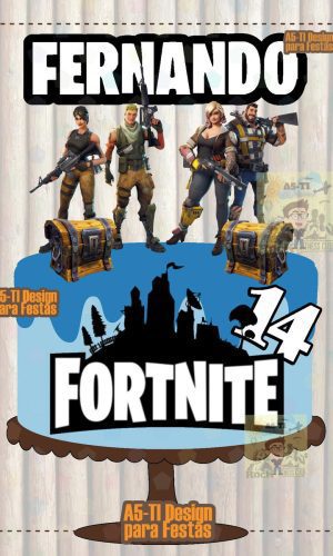 Arquivo de TOPO FORTNITE Ref: 177-002