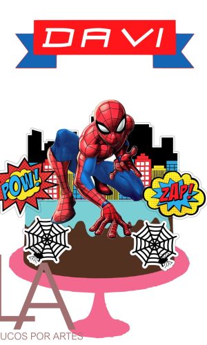 Arquivo Digital de Corte Topo Homem Aranha