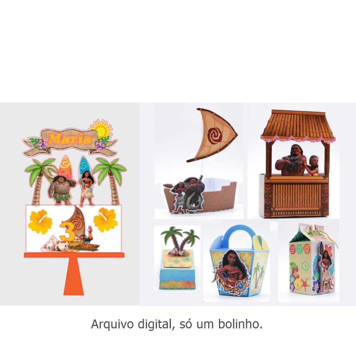 Arquivo Digital - Kit Moana