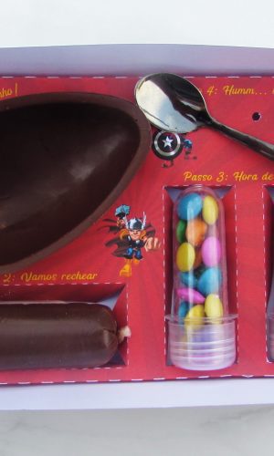 Arquivo Digital Mini Confeiteiro Páscoa Vingadores
