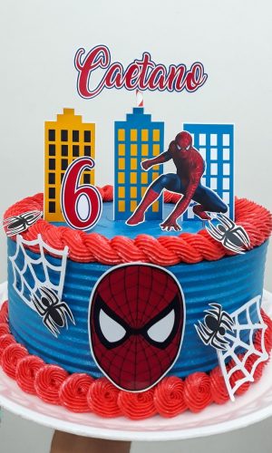 Arquivo Digital Topo de bolo Homem Aranha #7 PDF/JPG