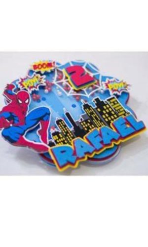 Arquivo digital Topo de bolo Homem aranha