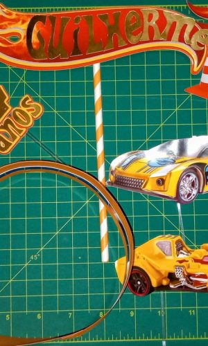 Arquivo Digital Topo de Bolo Hot Wheels