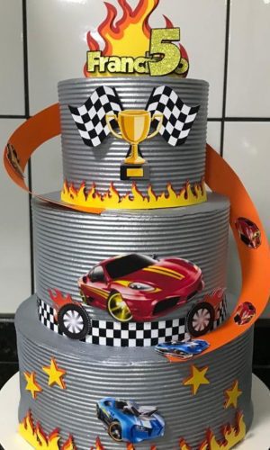 Arquivo Digital Topo de Bolo Hotwheels