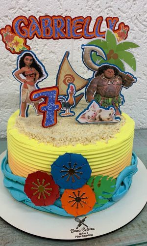 Arquivo Digital Topo de Bolo - Moana