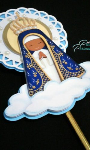 Arquivo Digital Topo de Bolo Nossa Senhora Aparecida