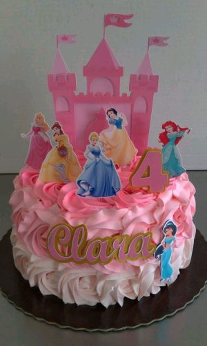 Arquivo de Corte Princesas Topo de Bolo