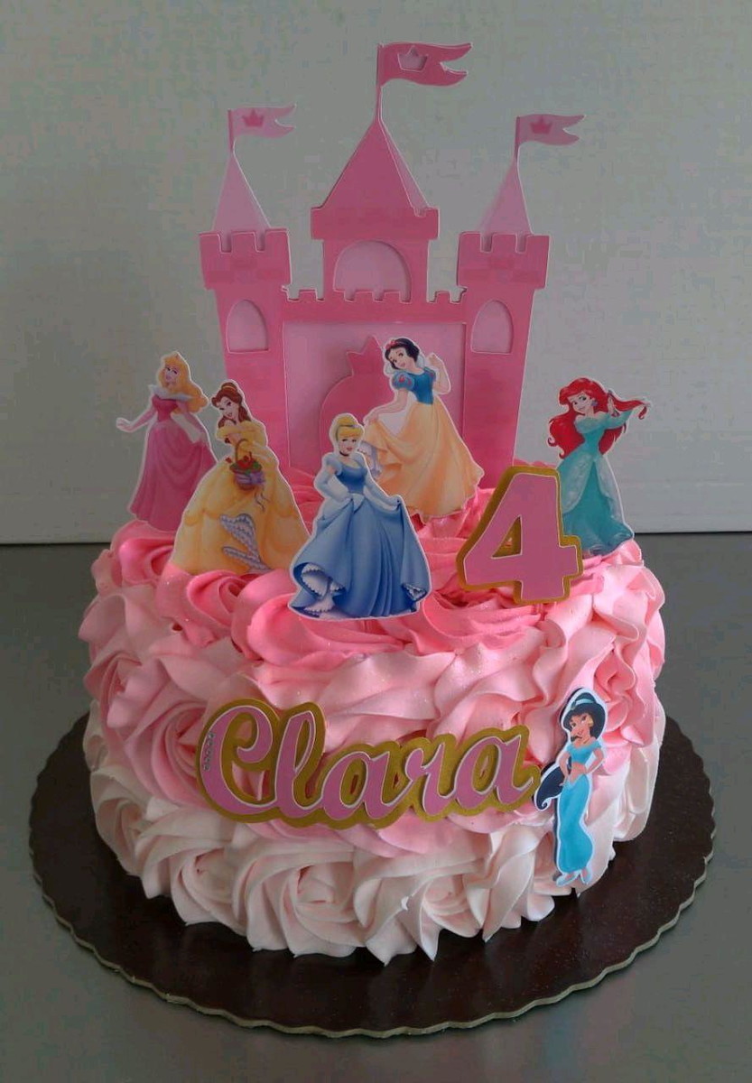 Arquivo de Corte Princesas Topo de Bolo