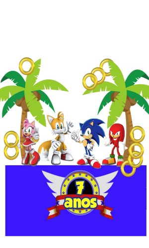 ARQUIVO DIGITAL TOPO DE BOLO SONIC