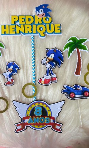 Arquivo Digital Topo de Bolo Sonic