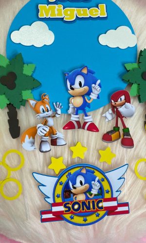 Arquivo Digital Topo de Bolo Sonic