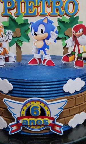 Arquivo Digital Topo de Bolo Sonic