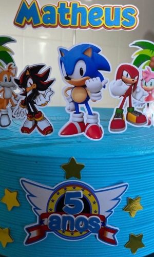 Arquivo Digital Topo de Bolo Sonic
